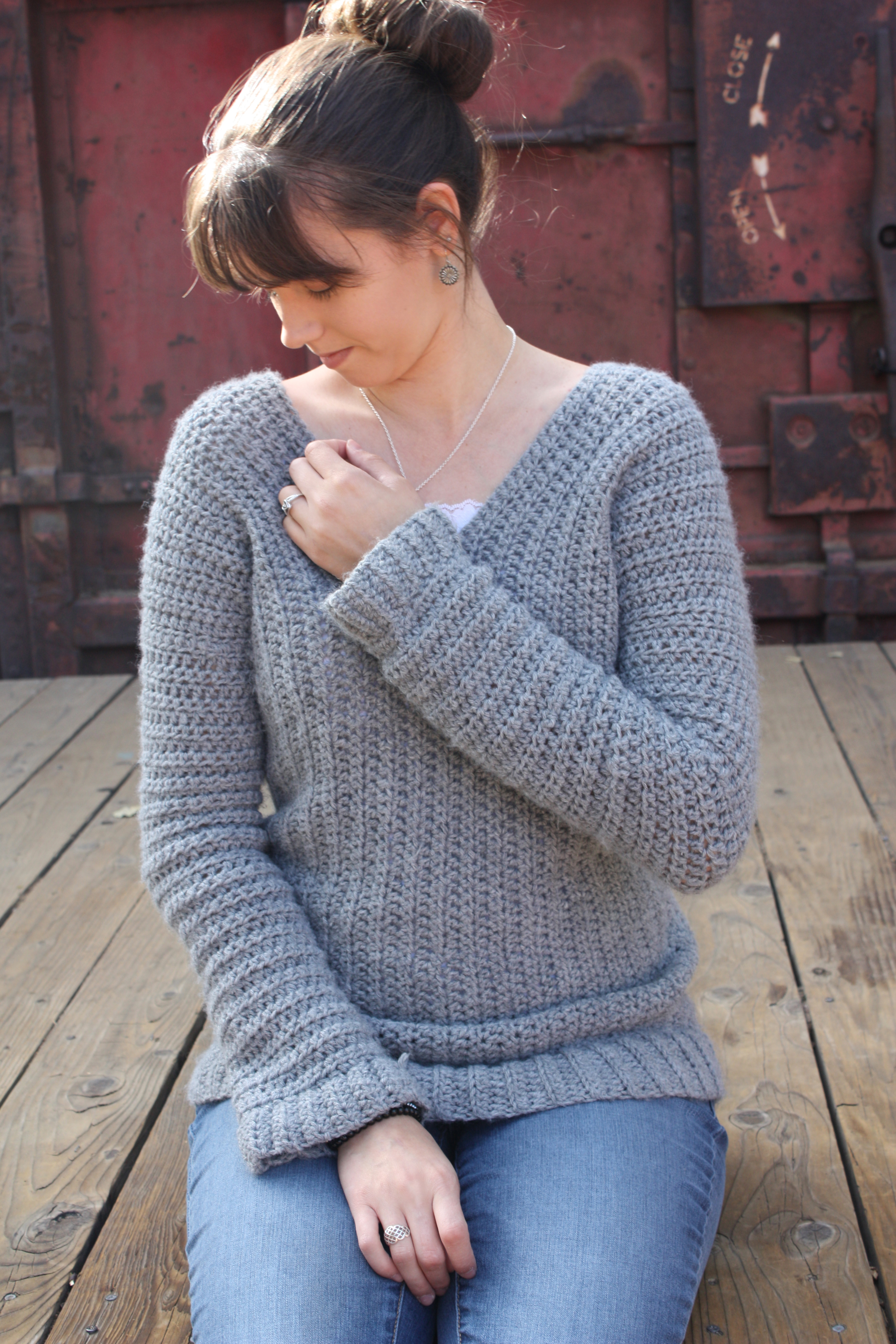 Pattern: Sweetheart Pullover Sweater