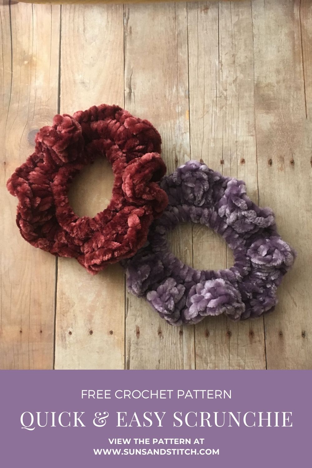 Pin_ Quick & Easy Scrunchie